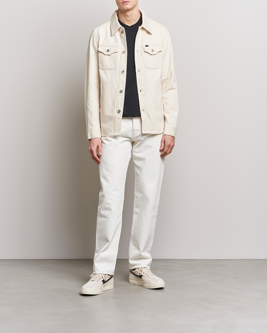 Homme | Manteaux Et Vestes | Tiger of Sweden | Get Denim Jacket Ecru denim