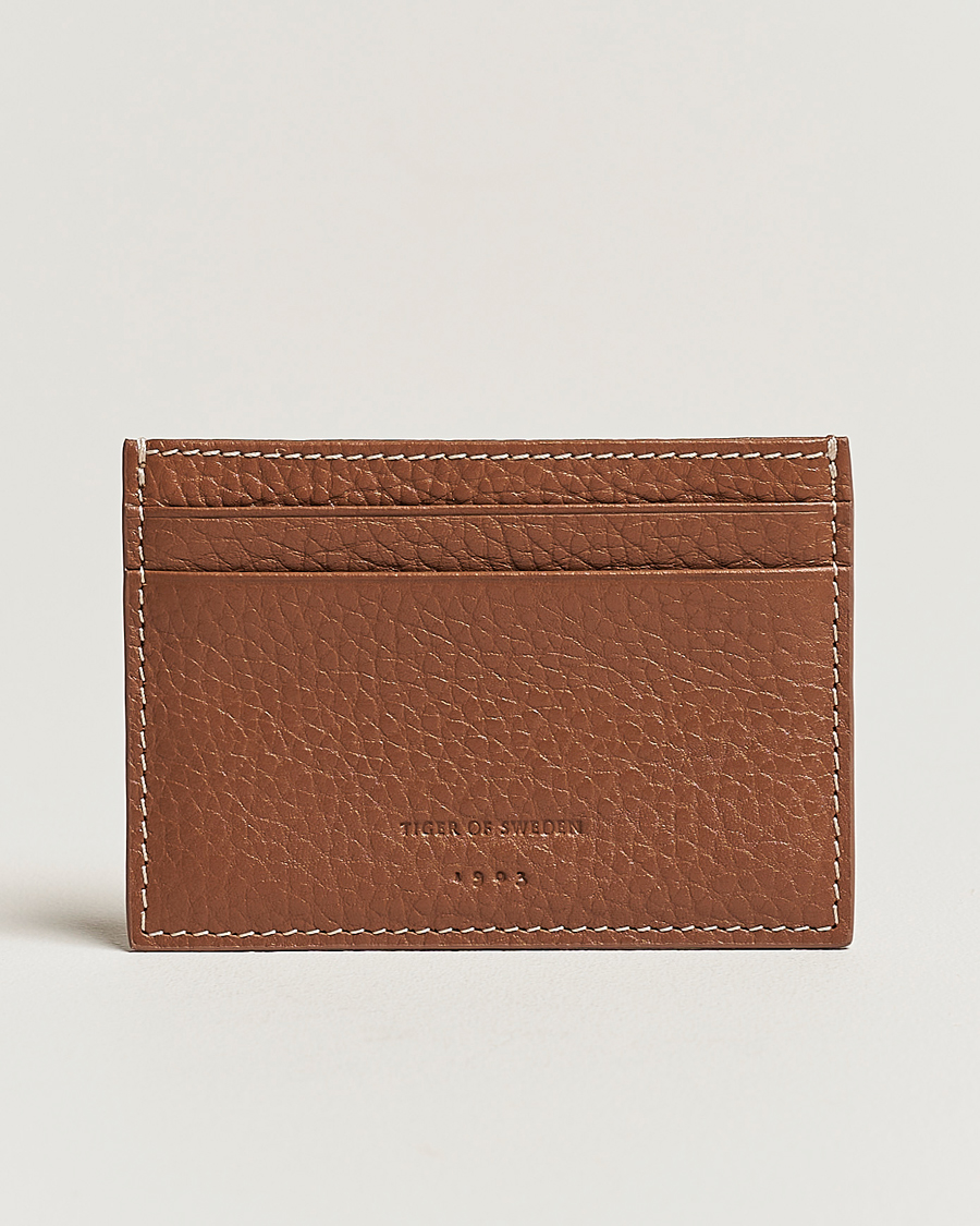 Homme | Tiger of Sweden Wharf Card Holder Caramel Cafe | Tiger of Sweden | Wharf Card Holder Caramel Cafe