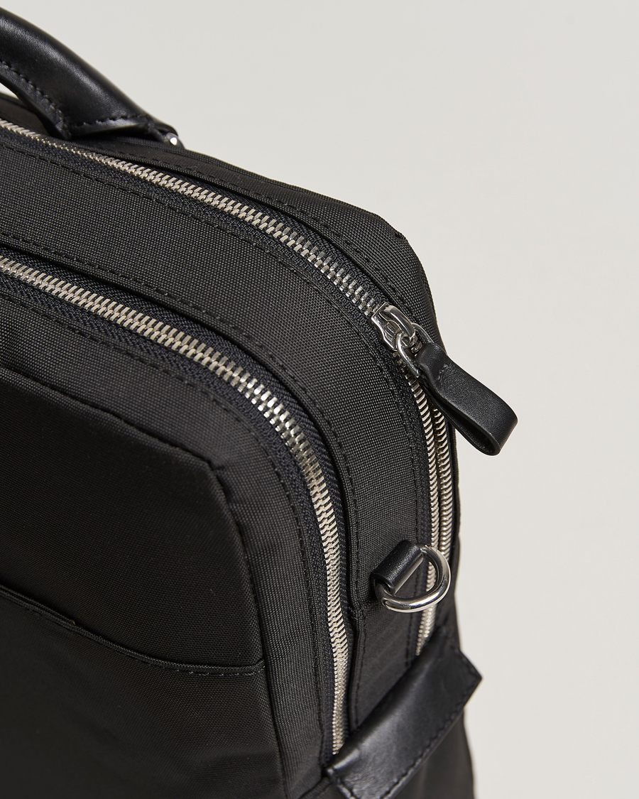 Homme | Tiger of Sweden Bays Recycled Polyester Computer Bag Black | Tiger of Sweden | Bays Recycled Polyester Computer Bag Black