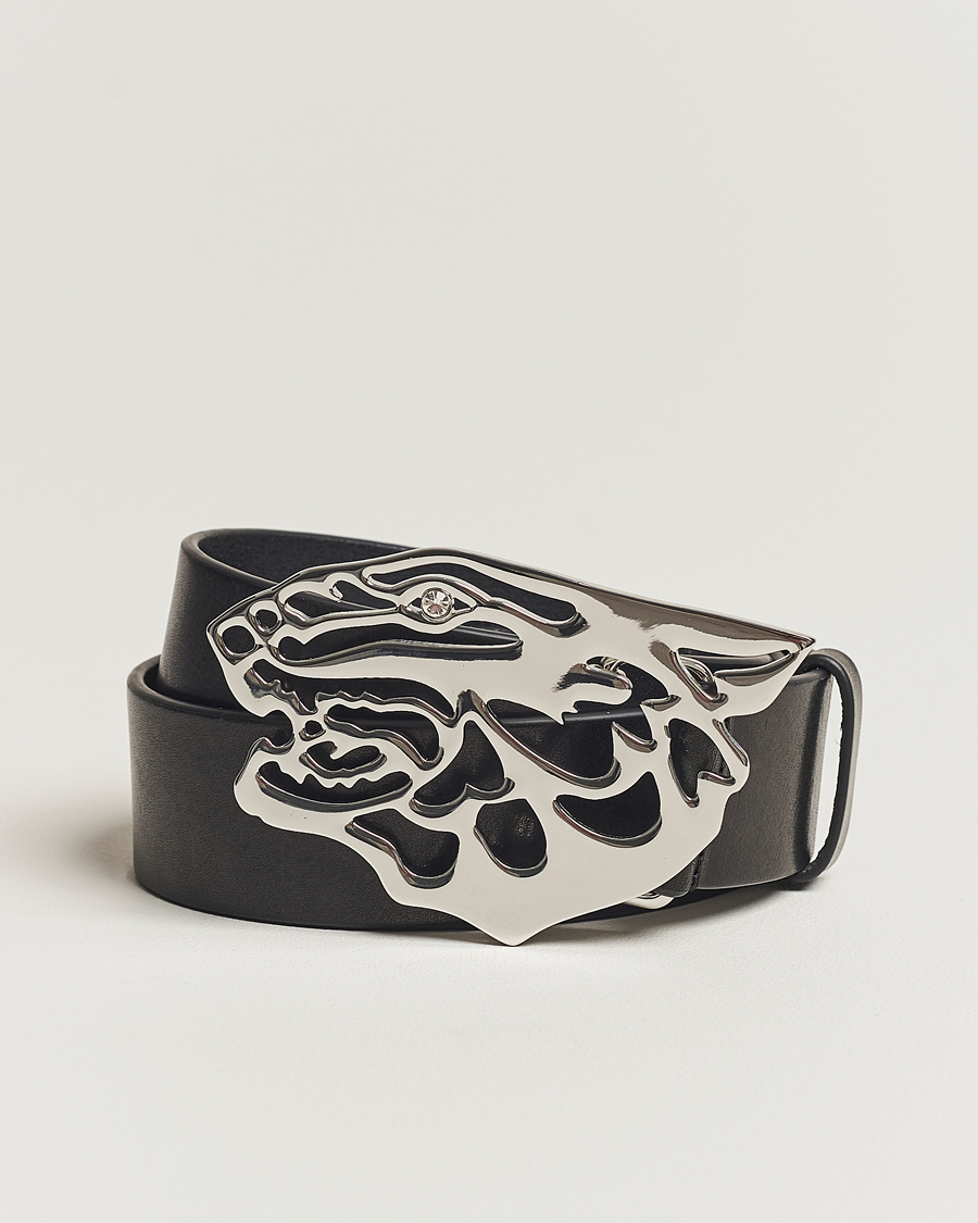 Homme | Tiger of Sweden Phoenix Cow Leather Belt Black | Tiger of Sweden | Phoenix Cow Leather Belt Black