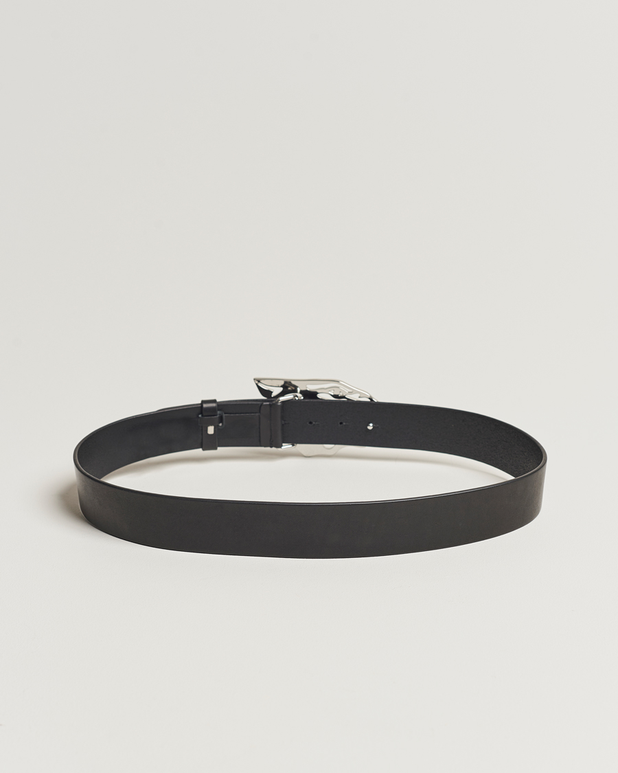 Homme | Tiger of Sweden Phoenix Cow Leather Belt Black | Tiger of Sweden | Phoenix Cow Leather Belt Black