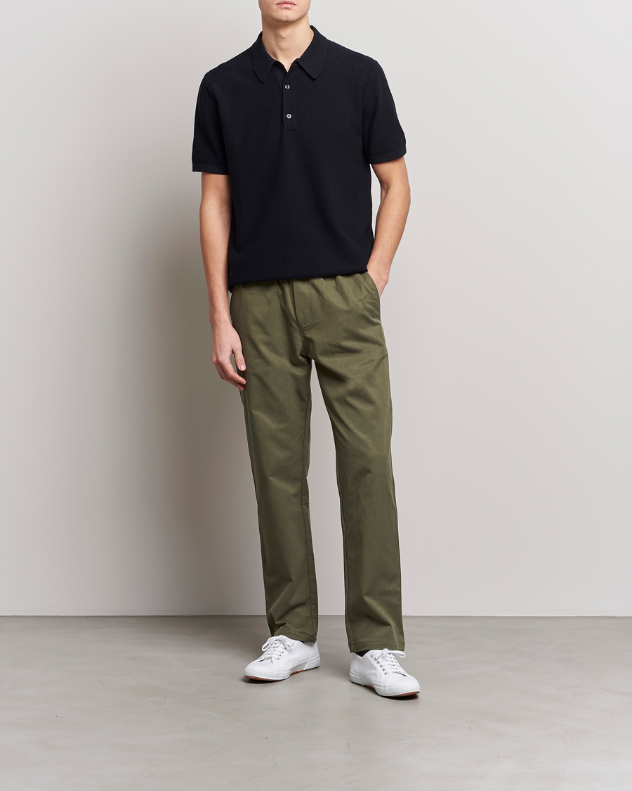 Homme | Pulls Et Tricots | Tiger of Sweden | Jenkim Knitted Pique Dark Ink