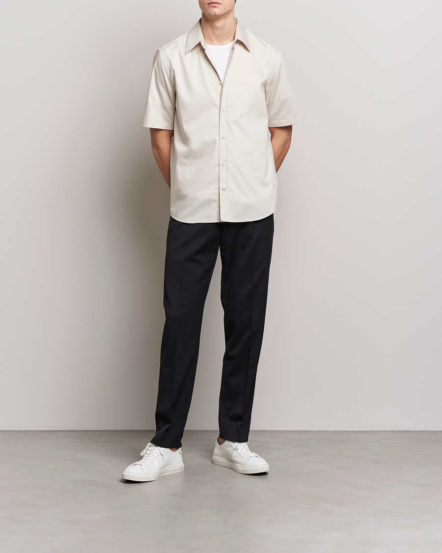 Homme | Chemises | Tiger of Sweden | Enree Lyocell Shirt Light Ivory