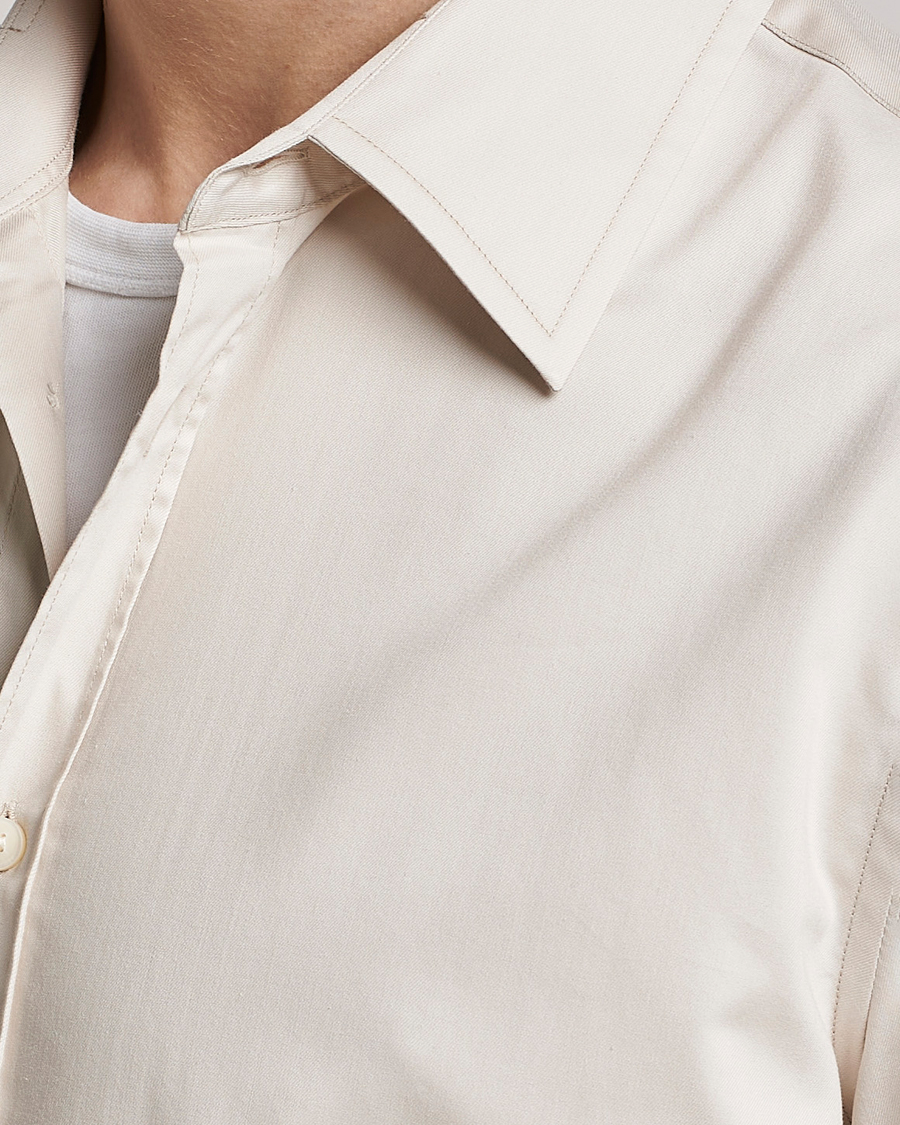 Homme | Chemises | Tiger of Sweden | Enree Lyocell Shirt Light Ivory