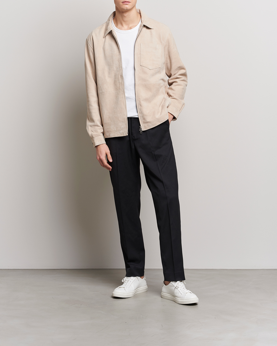 Homme | Manteaux Et Vestes | Tiger of Sweden | Lawson Suede Jacket Light Iory