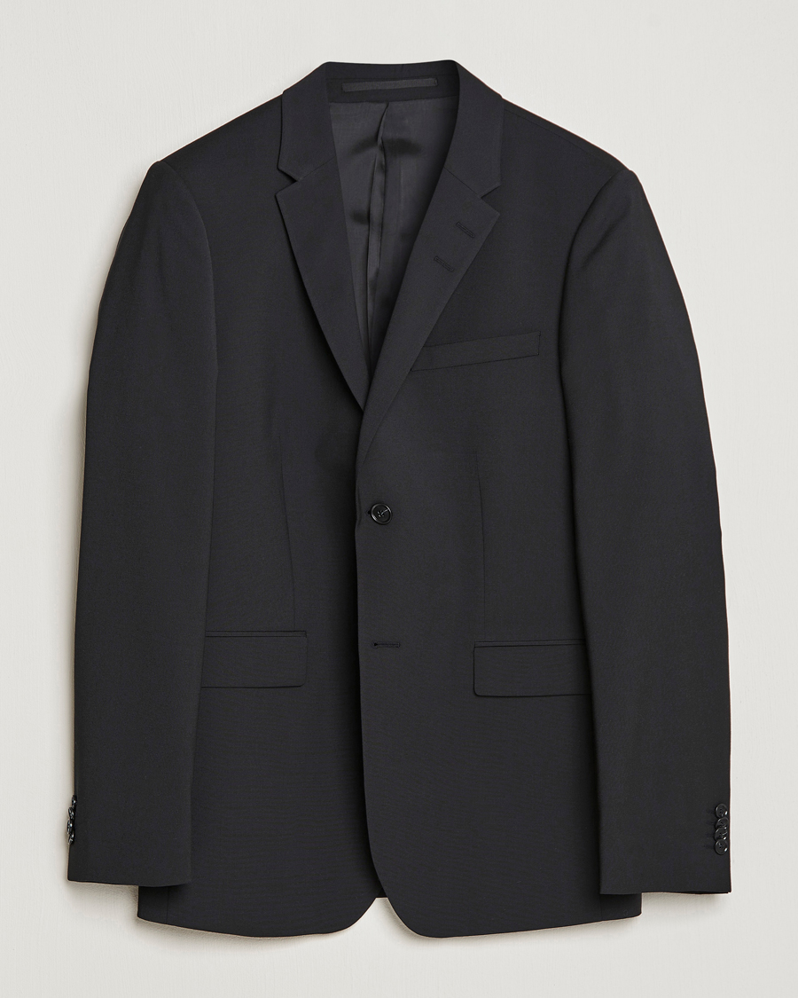 Homme | Blazers | Tiger of Sweden | Jerretts Wool Travel Suit Blazer Black