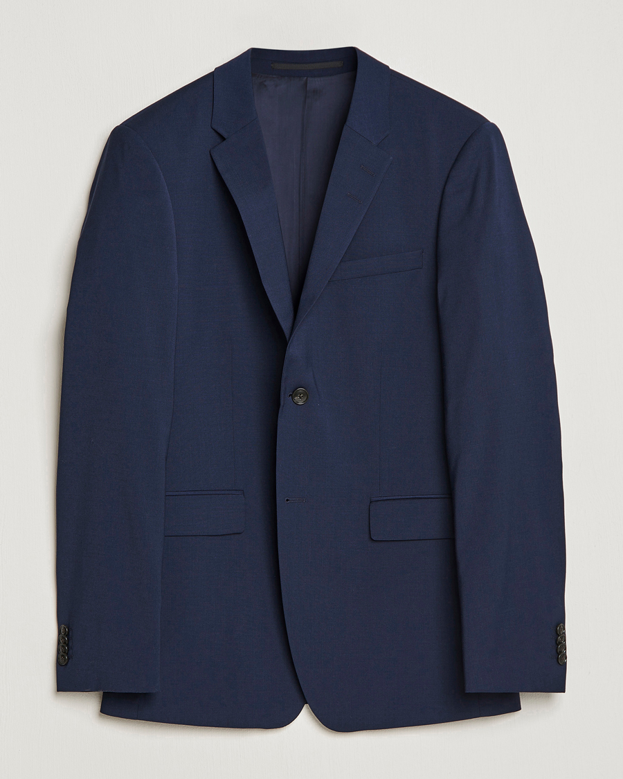 Homme | Blazers | Tiger of Sweden | Jerretts Wool Travel Suit Blazer Royal Blue