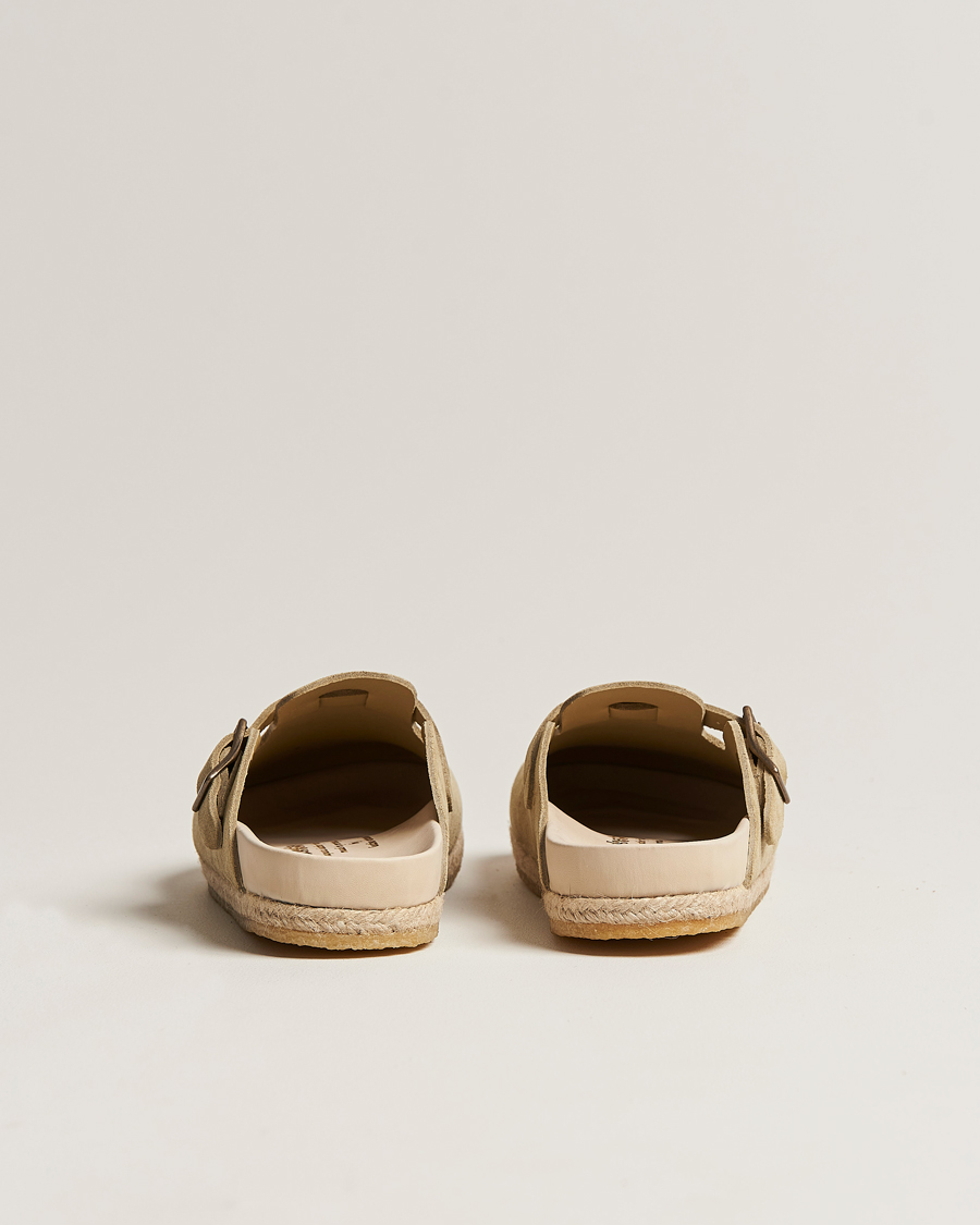 Homme | Yuketen Sal 1 Crepe Sole Sandals Desert Suede | Yuketen | Sal 1 Crepe Sole Sandals Desert Suede