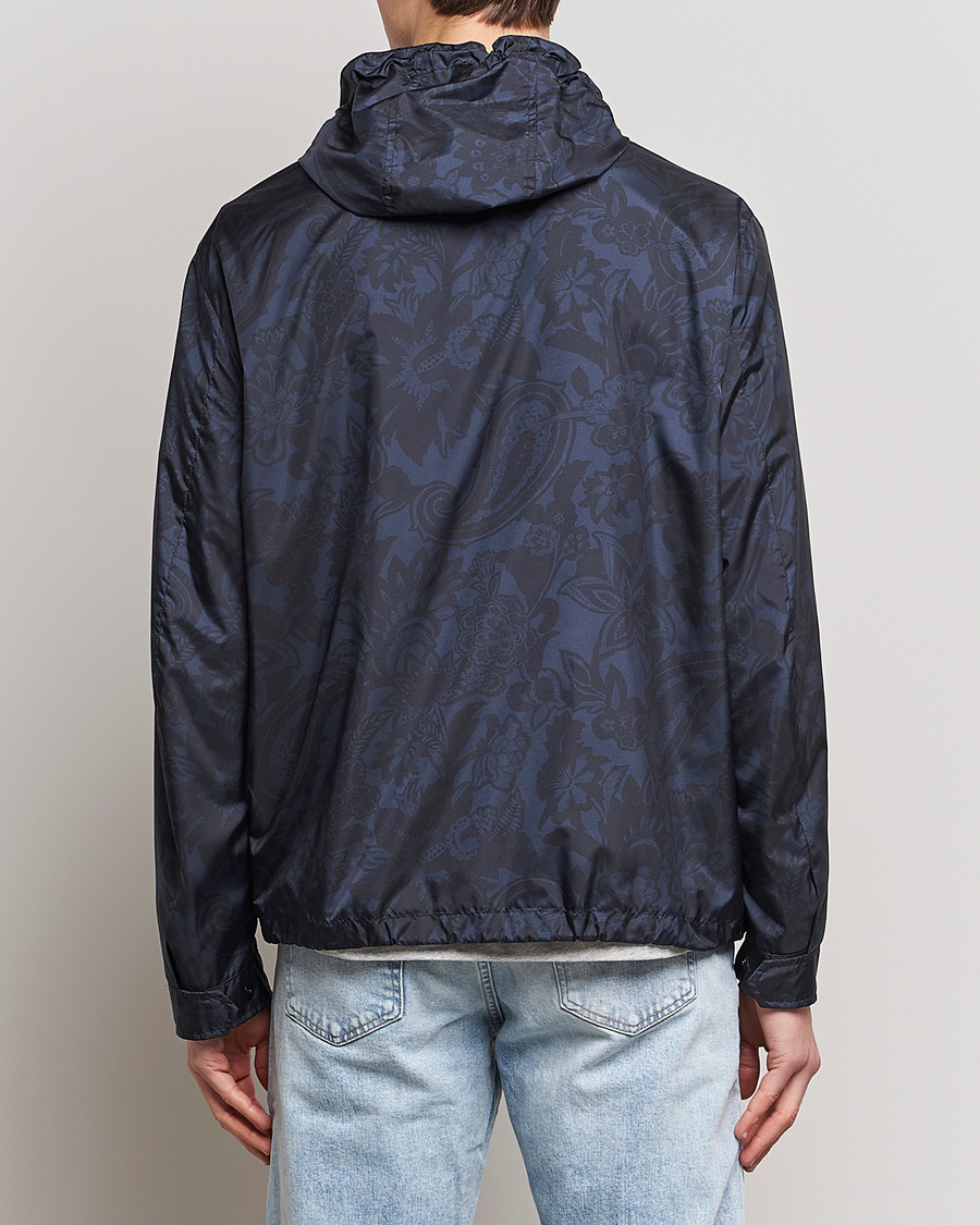 Homme | Manteaux Et Vestes | Etro | Packable Nylon Bomber Navy