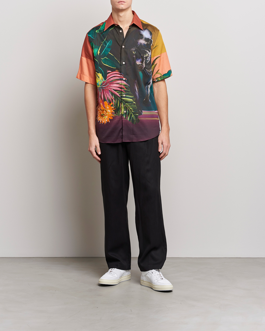 Homme | Chemises | Etro | Printed Camp Collar Shirt Multicolor