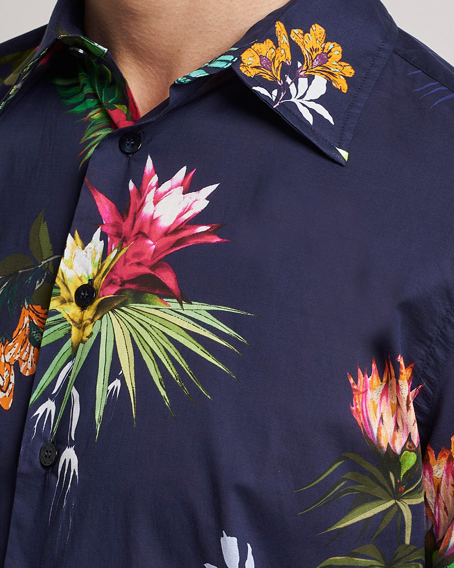 Homme | Chemises | Etro | Floreale Printed Shirt Navy