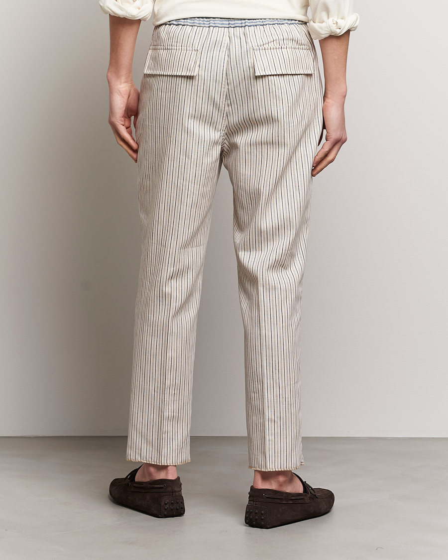 Homme | Pantalons | Etro | Hickory Stripe Casual Trousers Off White
