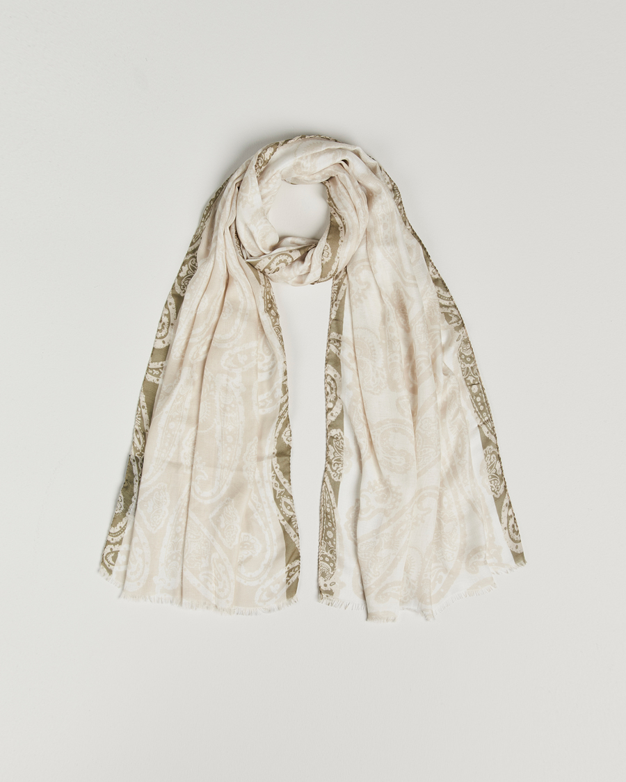 Homme | Etro Shaal Nur Cashmere Blend Scarf White | Etro | Shaal Nur Cashmere Blend Scarf White