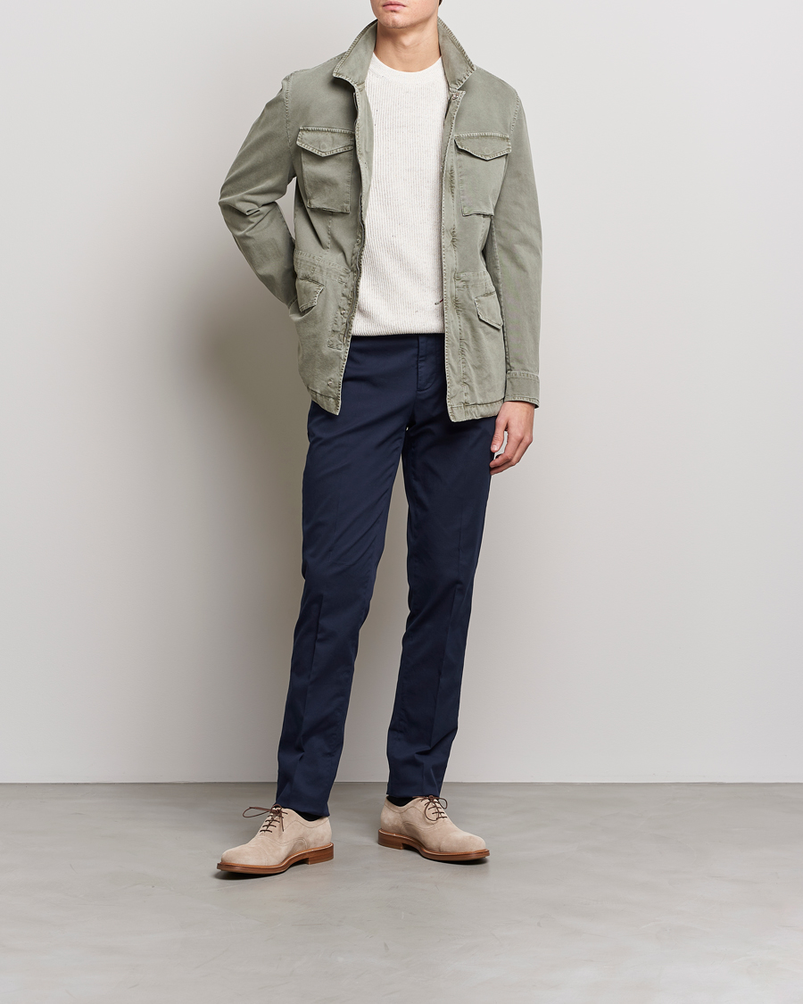 Homme | Manteaux Et Vestes | Brunello Cucinelli | Cotton Field Jacket Olive