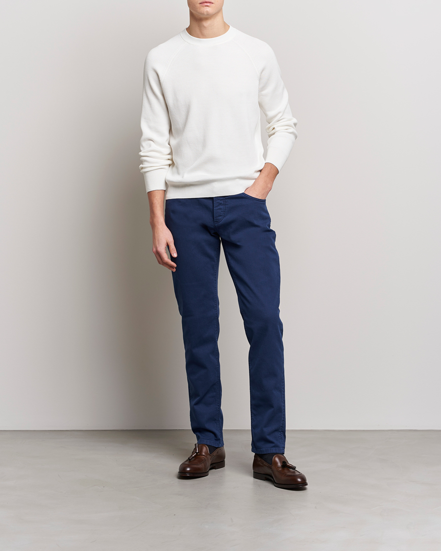 Homme | Pulls Et Tricots | Brunello Cucinelli | Rib Stitch Crew Neck Sweater Panama