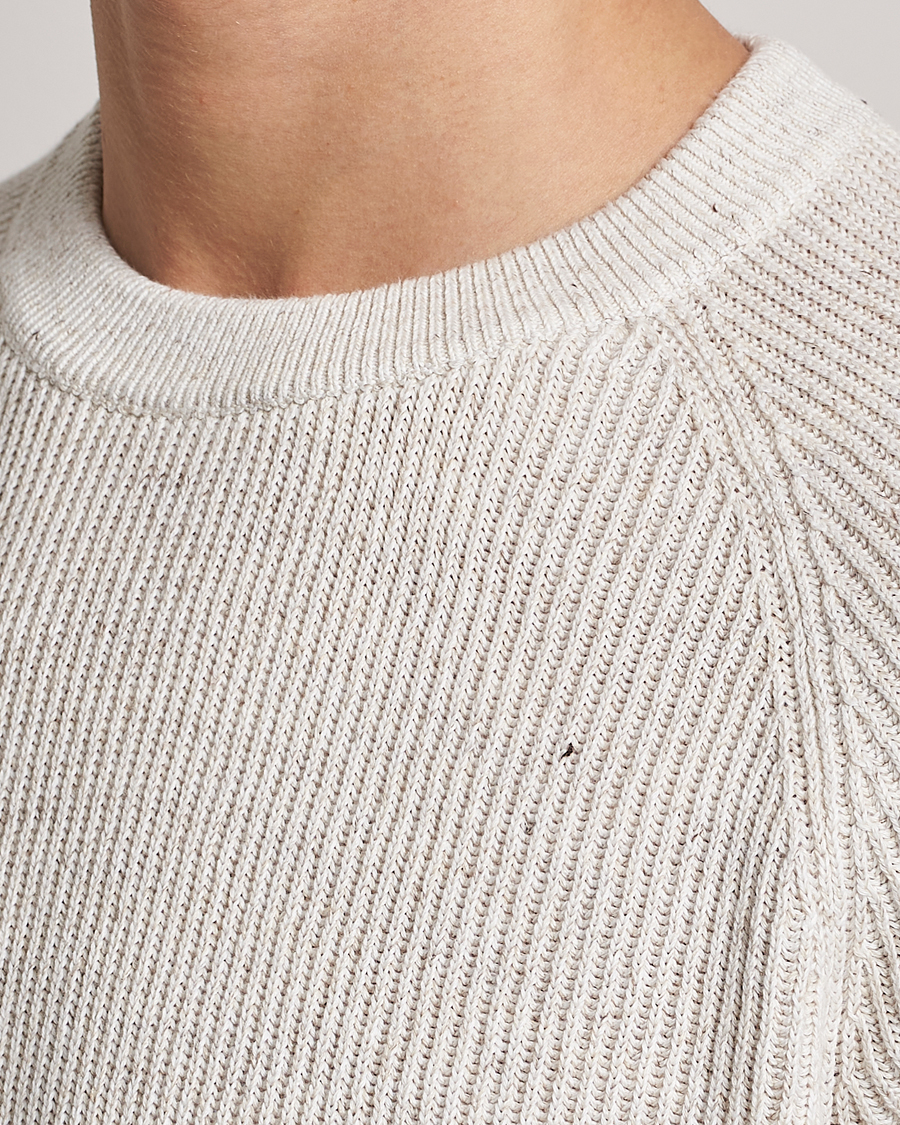 Homme | Pulls Et Tricots | Brunello Cucinelli | Chine Rib Sweater Light Beige