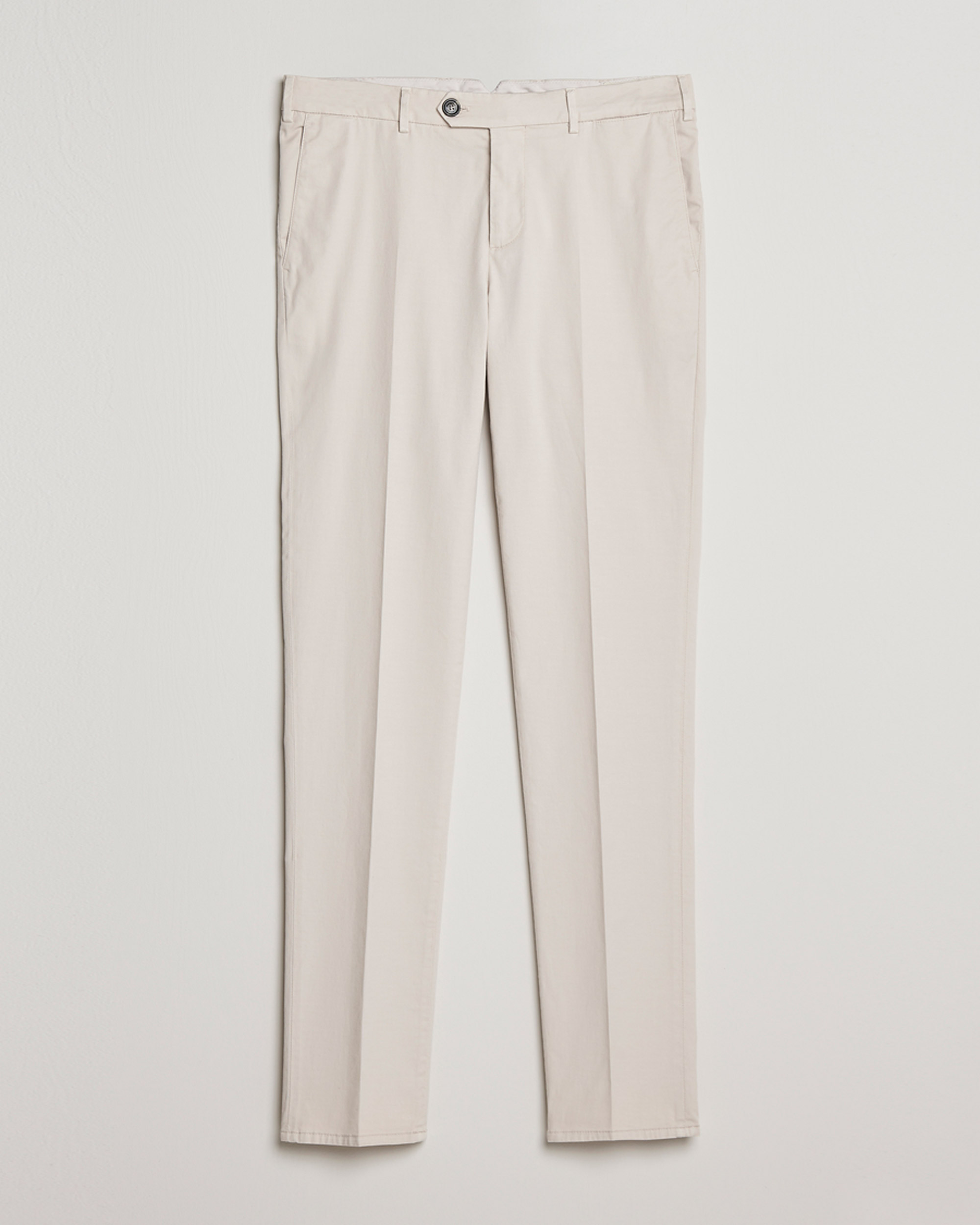 Homme | Pantalons | Brunello Cucinelli | Slim Fit Cotton Chinos Off White