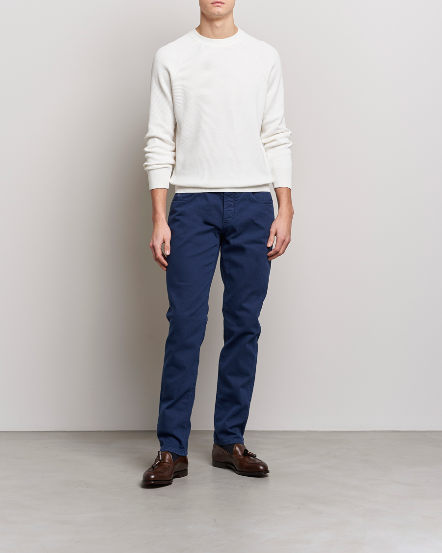 Homme | Pantalons | Brunello Cucinelli | Slim Fit 5-Pocket Pants Dark Blue