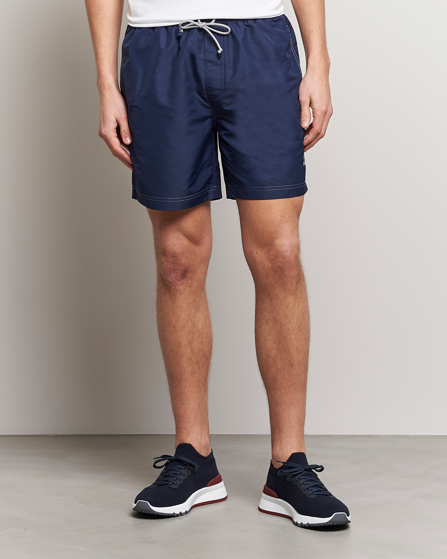 Homme | Maillots De Bain | Brunello Cucinelli | Nylon Swim Trunks Navy