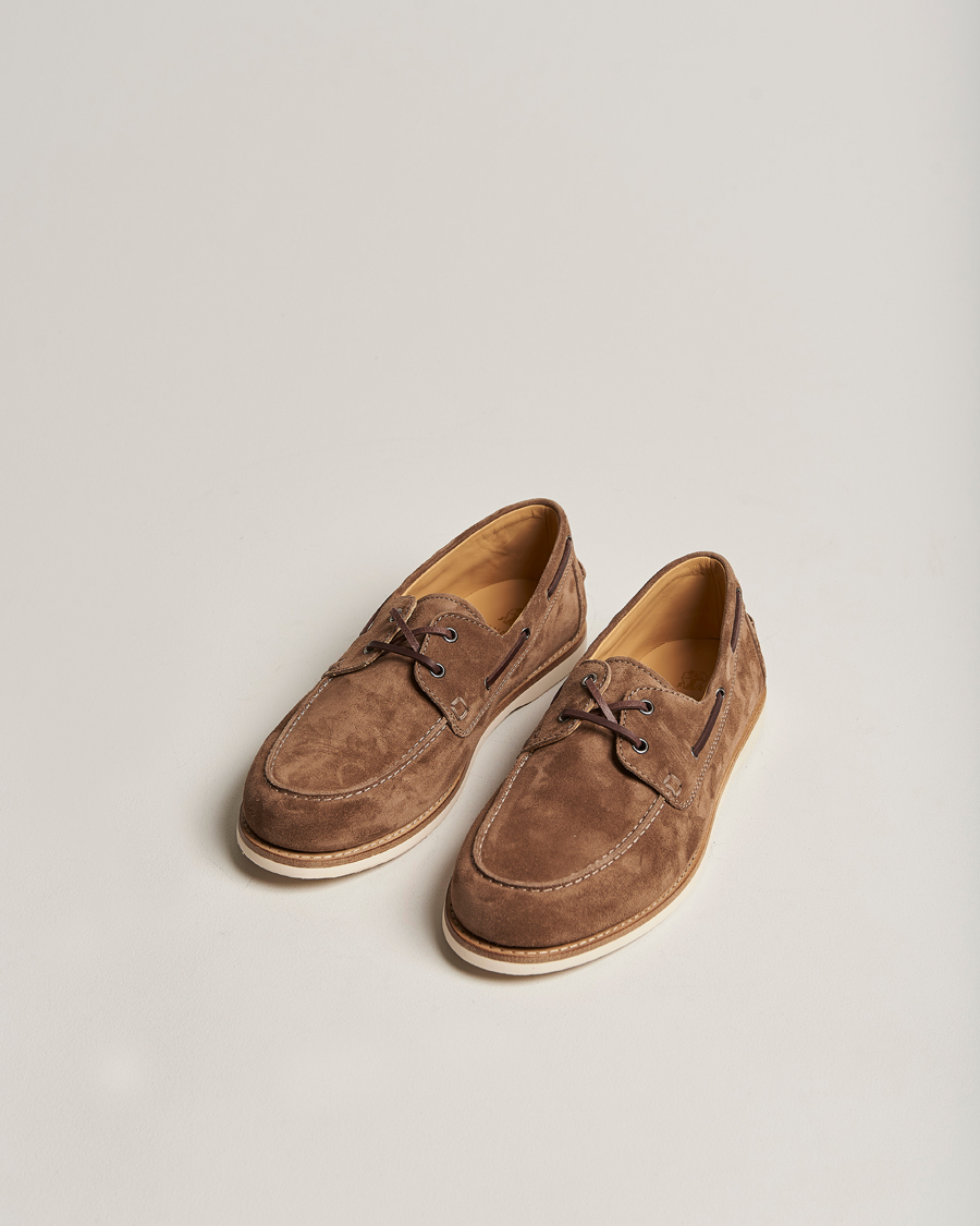 Homme | Brunello Cucinelli Boat Shoe Brown Suede | Brunello Cucinelli | Boat Shoe Brown Suede