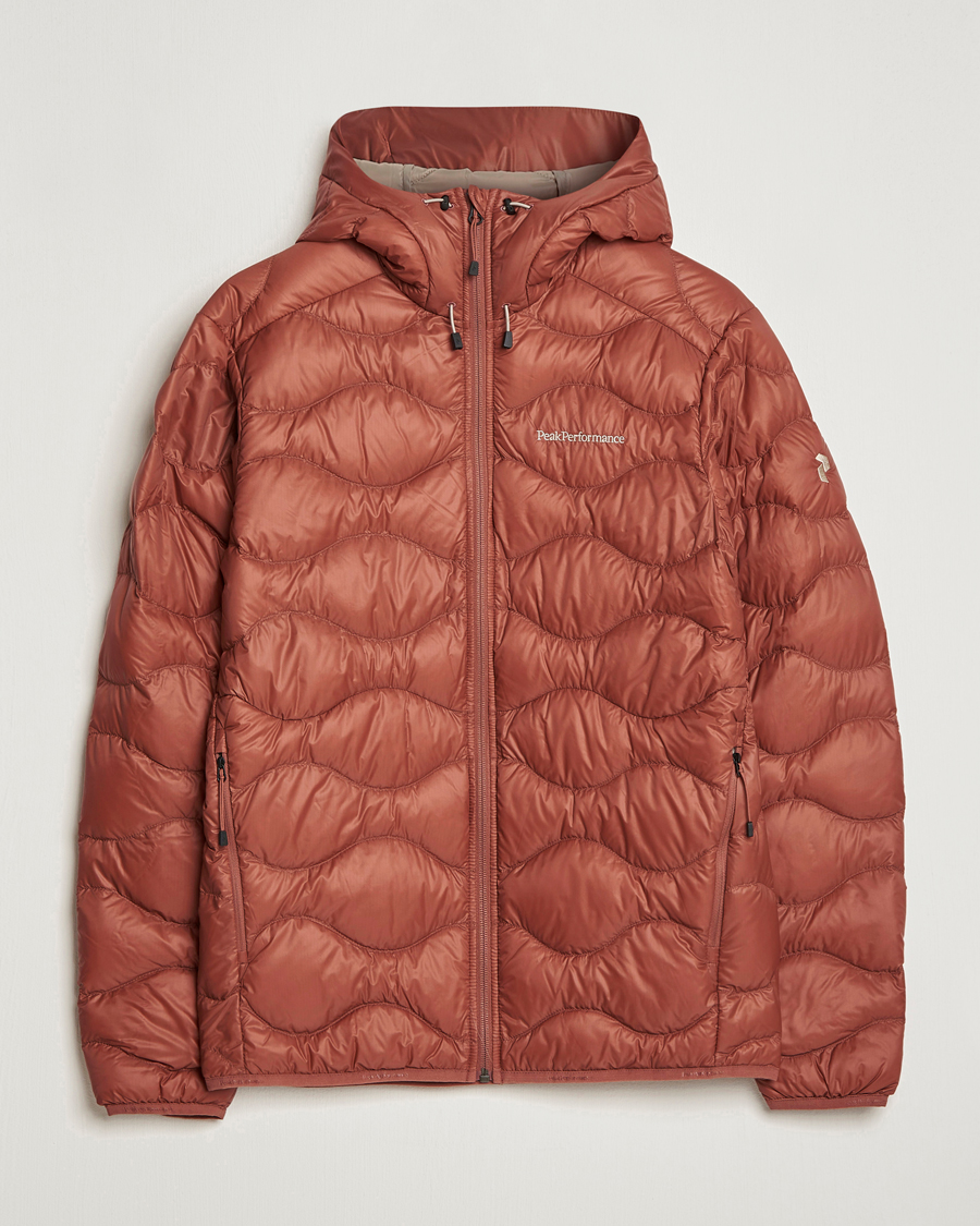 Homme | Manteaux Et Vestes | Peak Performance | Helium Hood Jacket Classic Clay