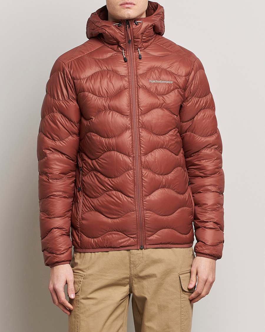 Homme | Manteaux Et Vestes | Peak Performance | Helium Hood Jacket Classic Clay