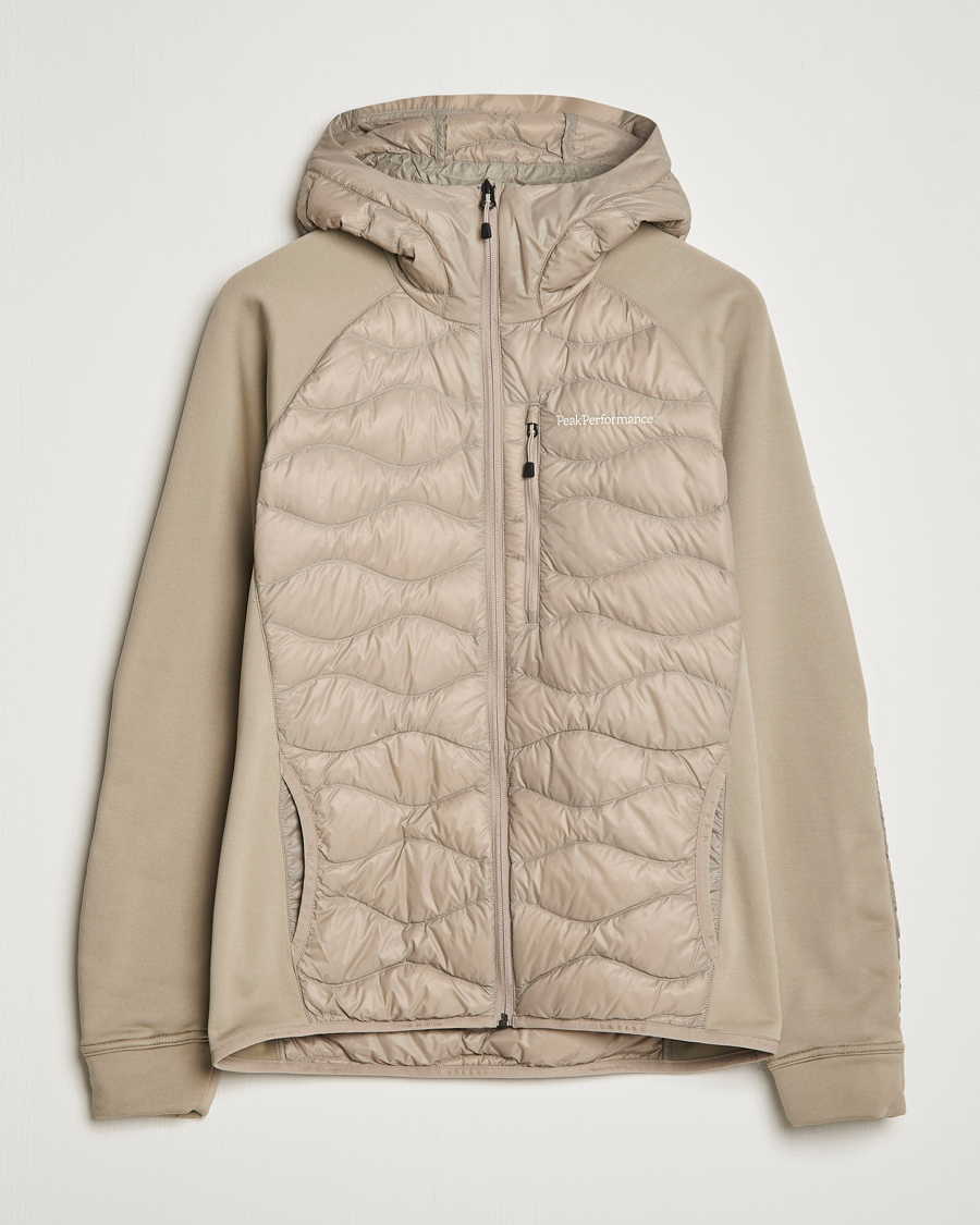 Homme | Manteaux Et Vestes | Peak Performance | Helium Hooded Hybrid Avid Beige