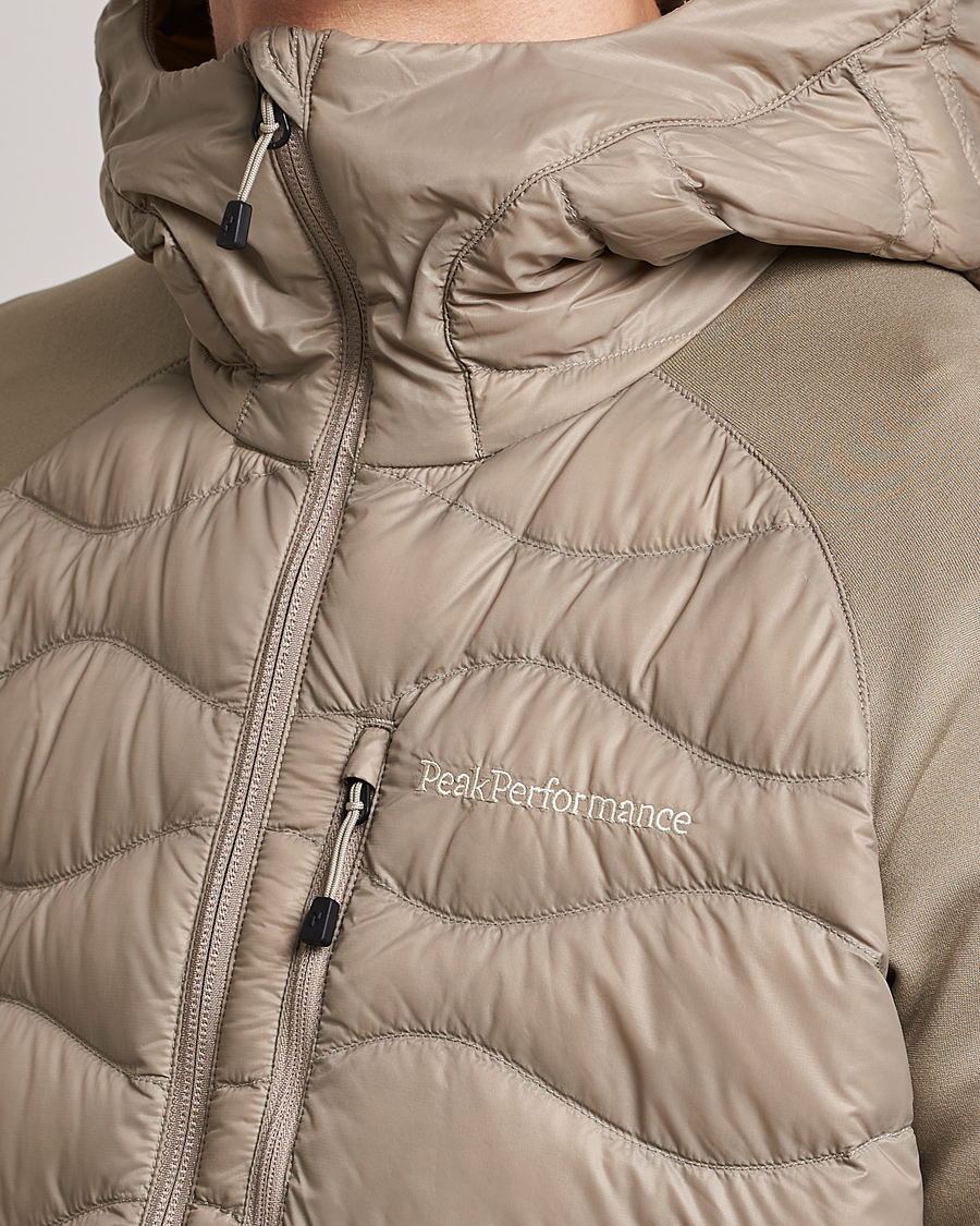 Homme | Manteaux Et Vestes | Peak Performance | Helium Hooded Hybrid Avid Beige