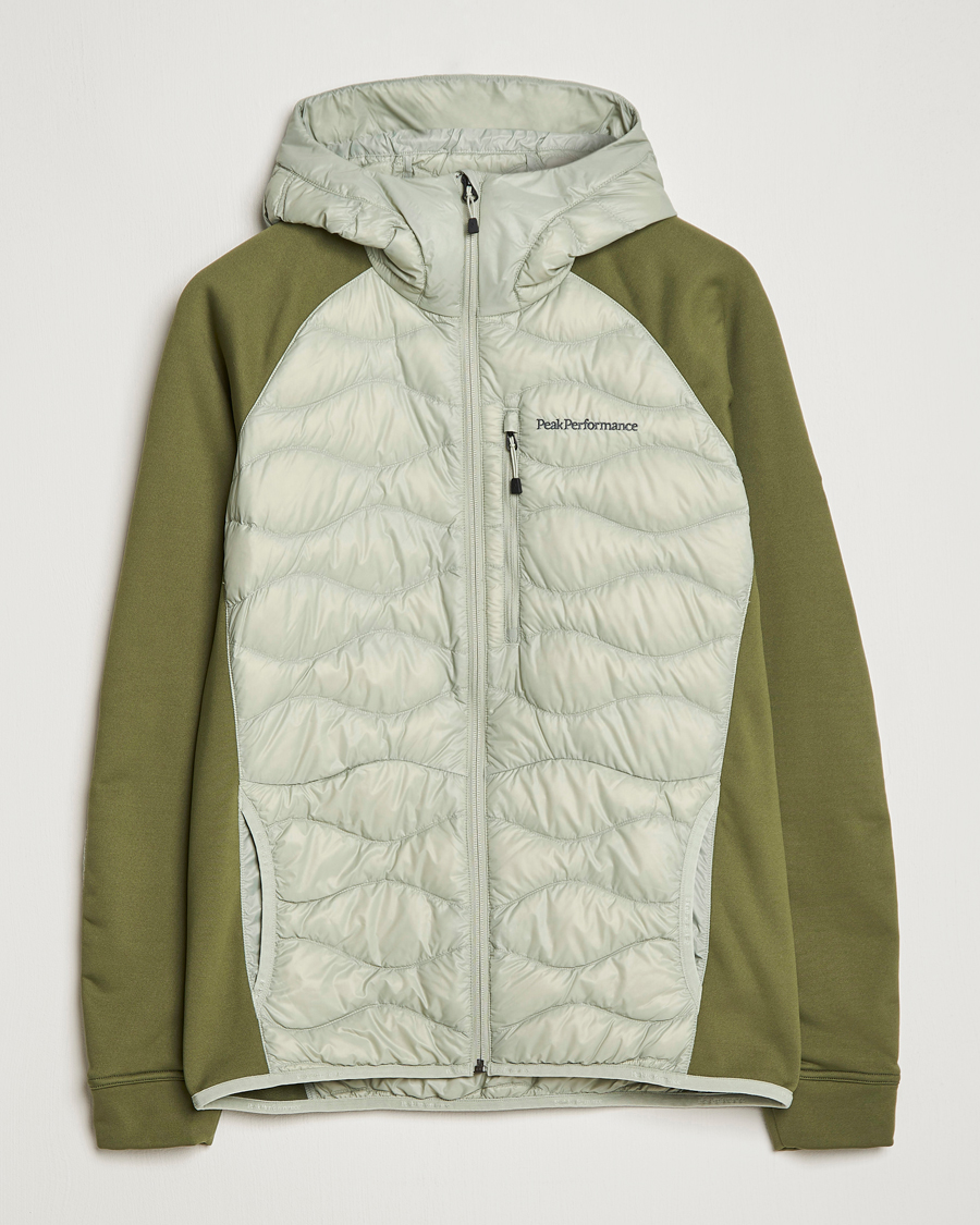 Homme | Manteaux Et Vestes | Peak Performance | Helium Hooded Hybrid Limit Green