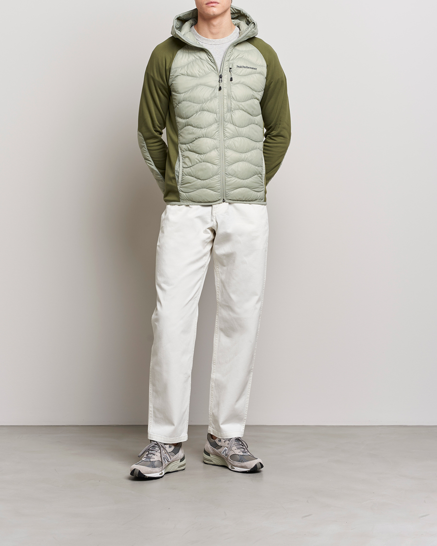 Homme | Manteaux Et Vestes | Peak Performance | Helium Hooded Hybrid Limit Green