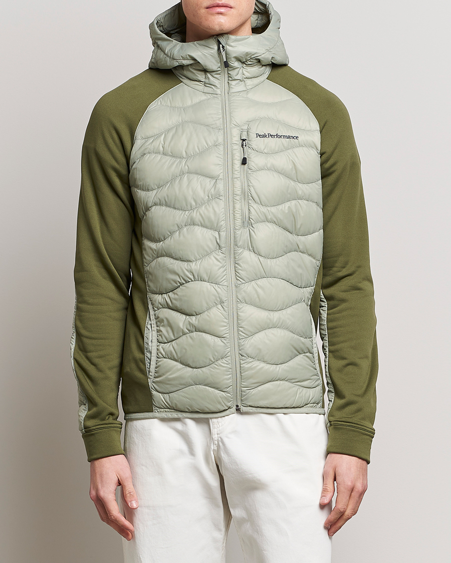 Homme | Manteaux Et Vestes | Peak Performance | Helium Hooded Hybrid Limit Green