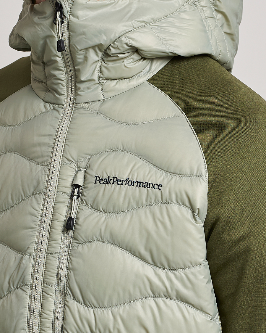 Homme | Manteaux Et Vestes | Peak Performance | Helium Hooded Hybrid Limit Green