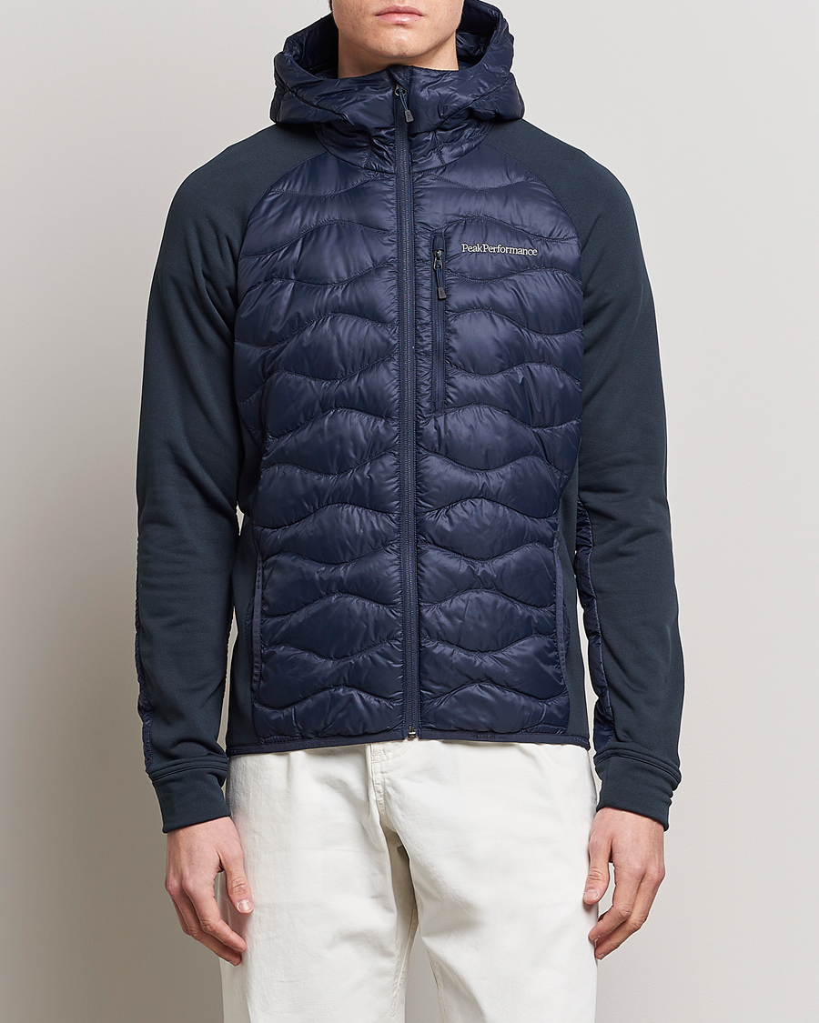 Homme | Manteaux Et Vestes | Peak Performance | Helium Hooded Hybrid Blue Shadow