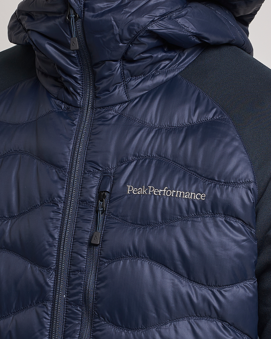 Homme | Manteaux Et Vestes | Peak Performance | Helium Hooded Hybrid Blue Shadow