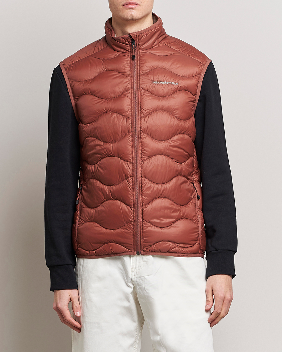 Homme | Gilets | Peak Performance | Helium Down Vest Classic Clay