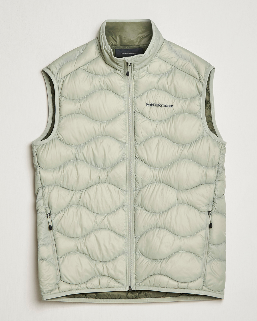 Homme | Manteaux Et Vestes | Peak Performance | Helium Down Vest Limit Green