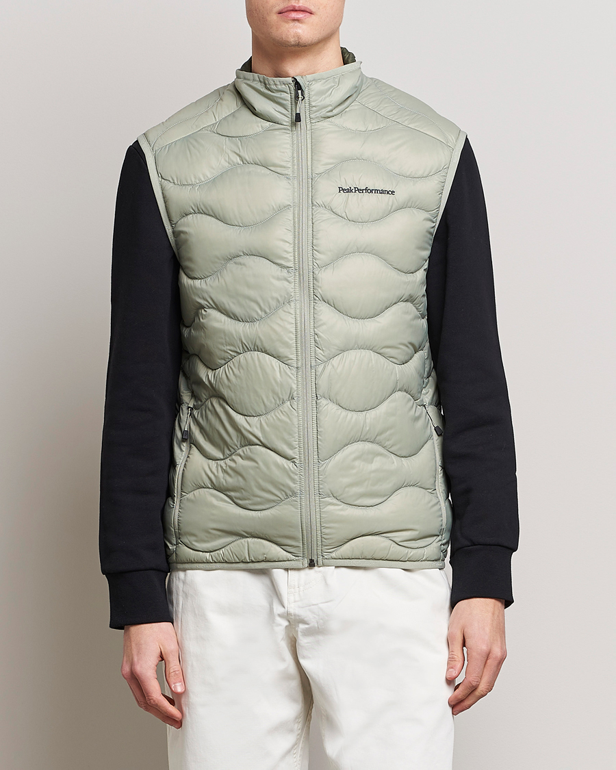Homme | Manteaux Et Vestes | Peak Performance | Helium Down Vest Limit Green