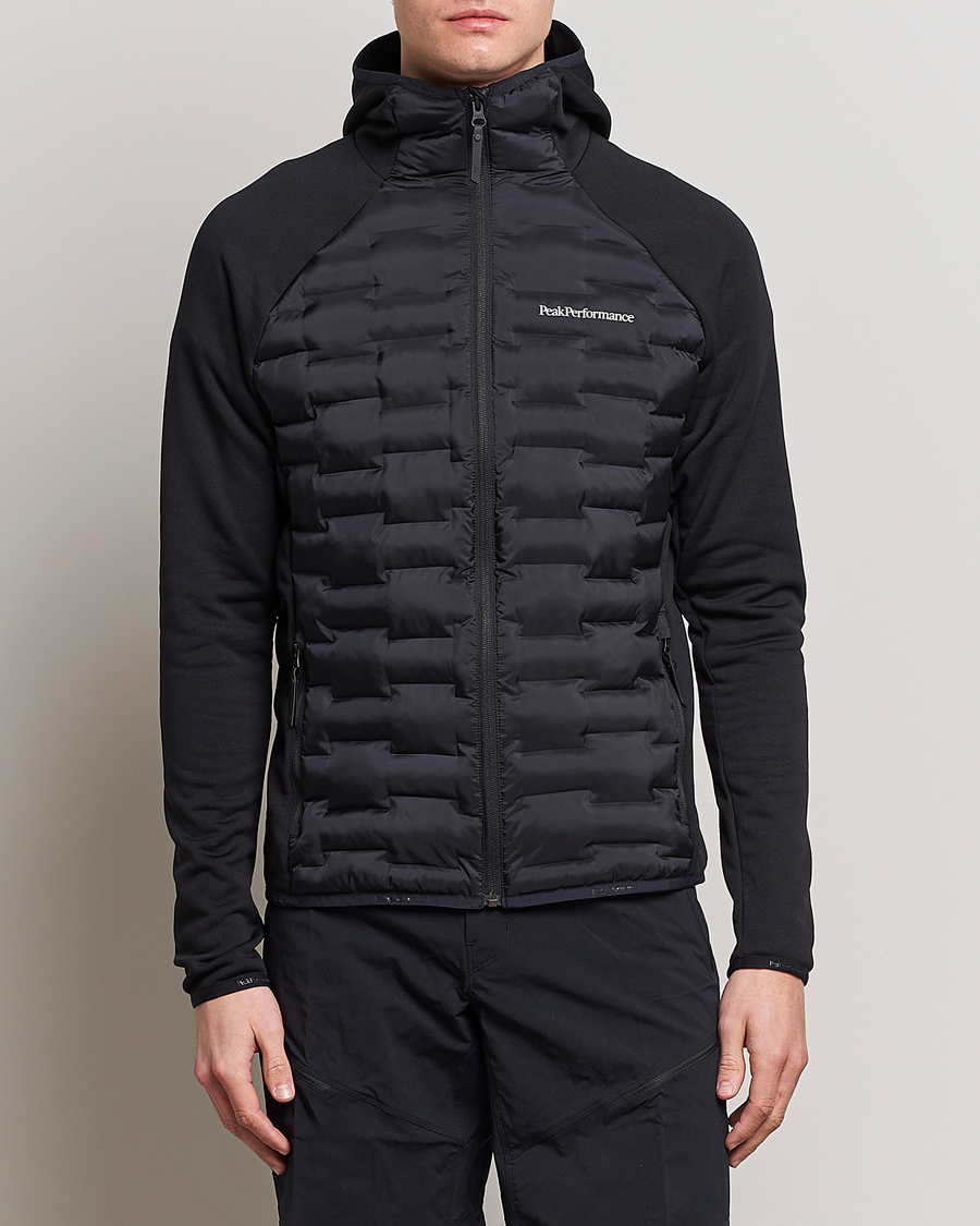 Homme | Vêtements | Peak Performance | Argon Hybrid Hooded Jacket Black