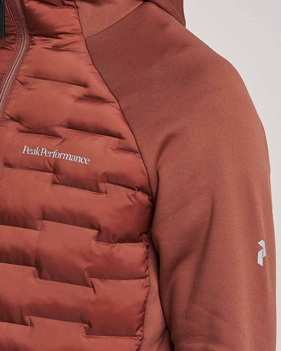 Homme | Manteaux Et Vestes | Peak Performance | Argon Hybrid Light Hood Jacket Classic Clay