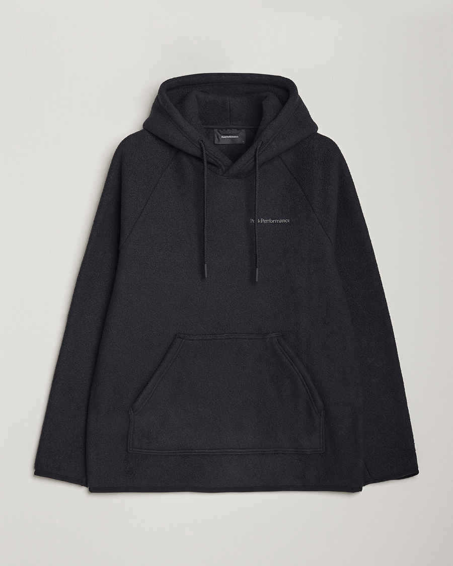 Homme | Pulls Et Tricots | Peak Performance | Fleece Hood Black