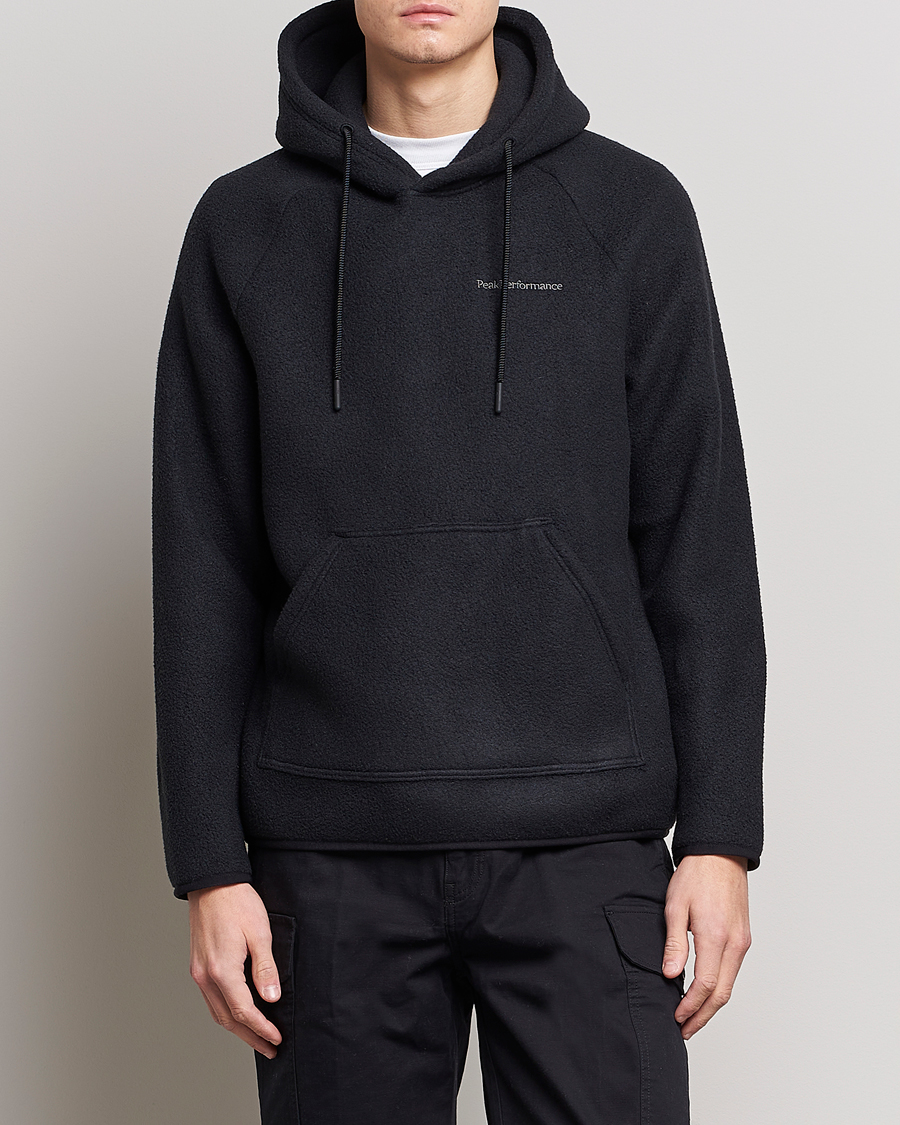 Homme | Pulls Et Tricots | Peak Performance | Fleece Hood Black