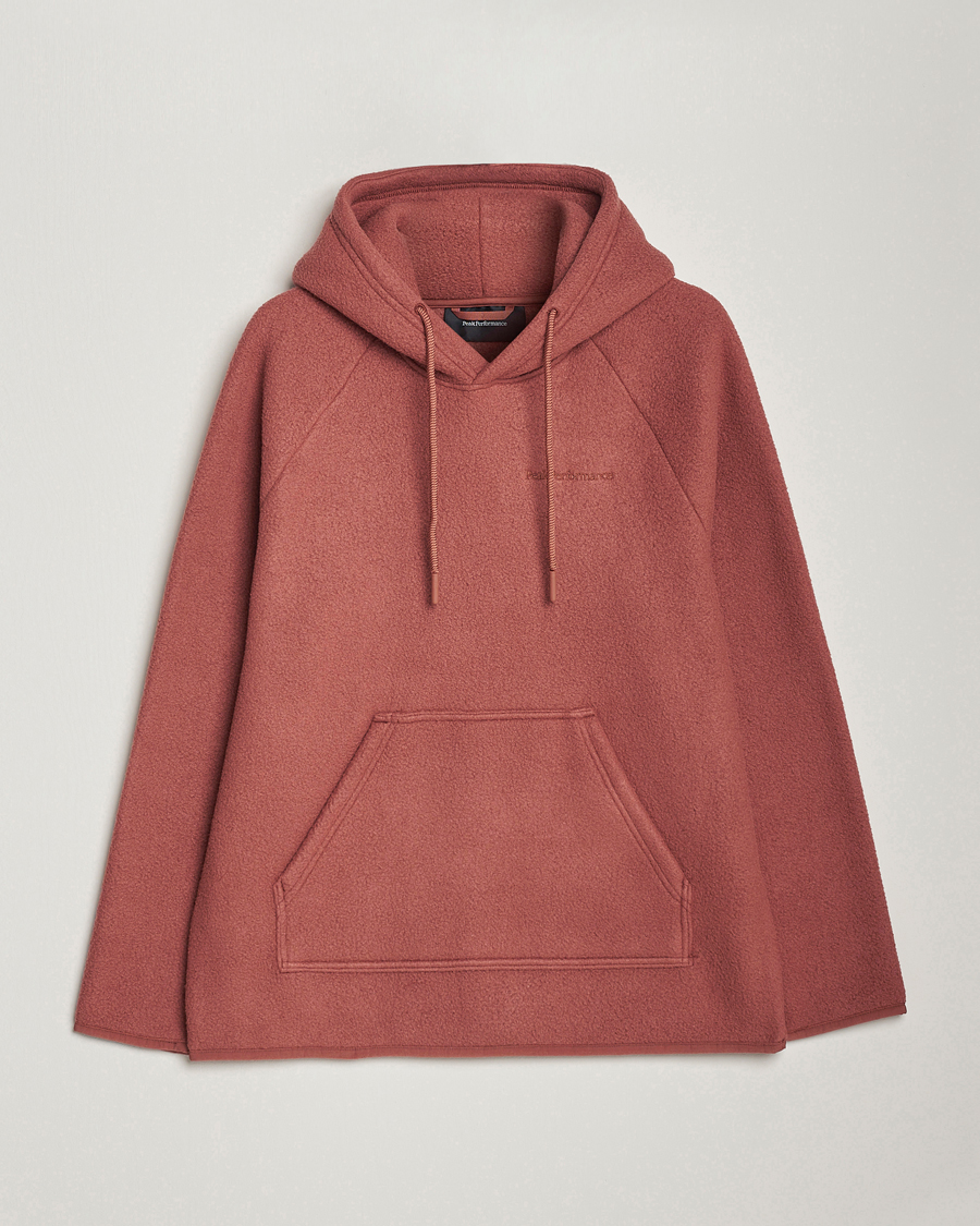 Homme | Pulls Et Tricots | Peak Performance | Fleece Hood Classic Clay
