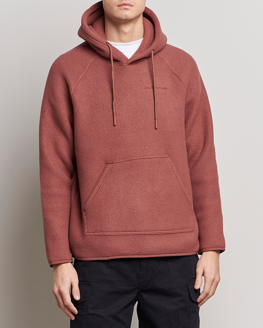 Homme | Pulls Et Tricots | Peak Performance | Fleece Hood Classic Clay