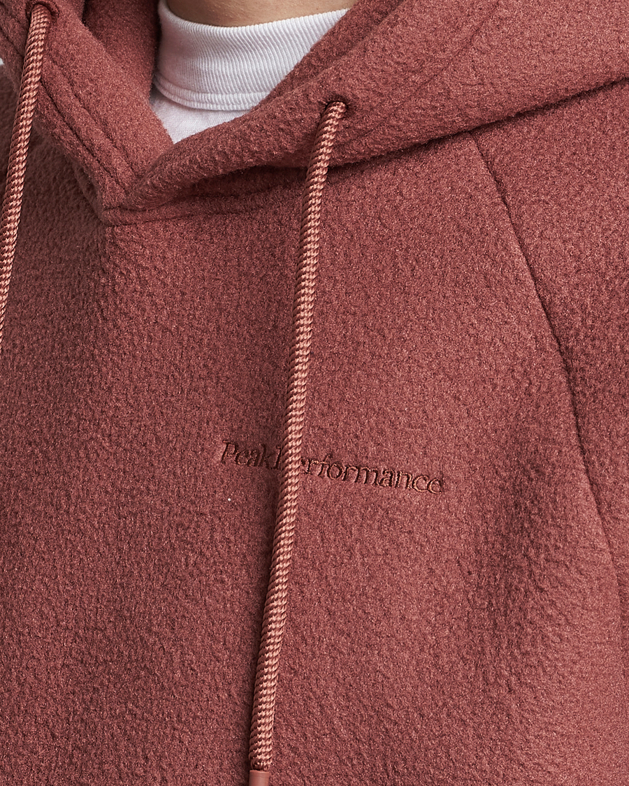 Homme | Pulls Et Tricots | Peak Performance | Fleece Hood Classic Clay