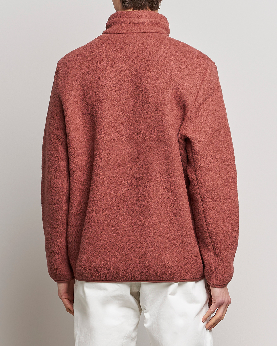 Homme | Pulls Et Tricots | Peak Performance | Fleece Snap Sweater Classic Clay