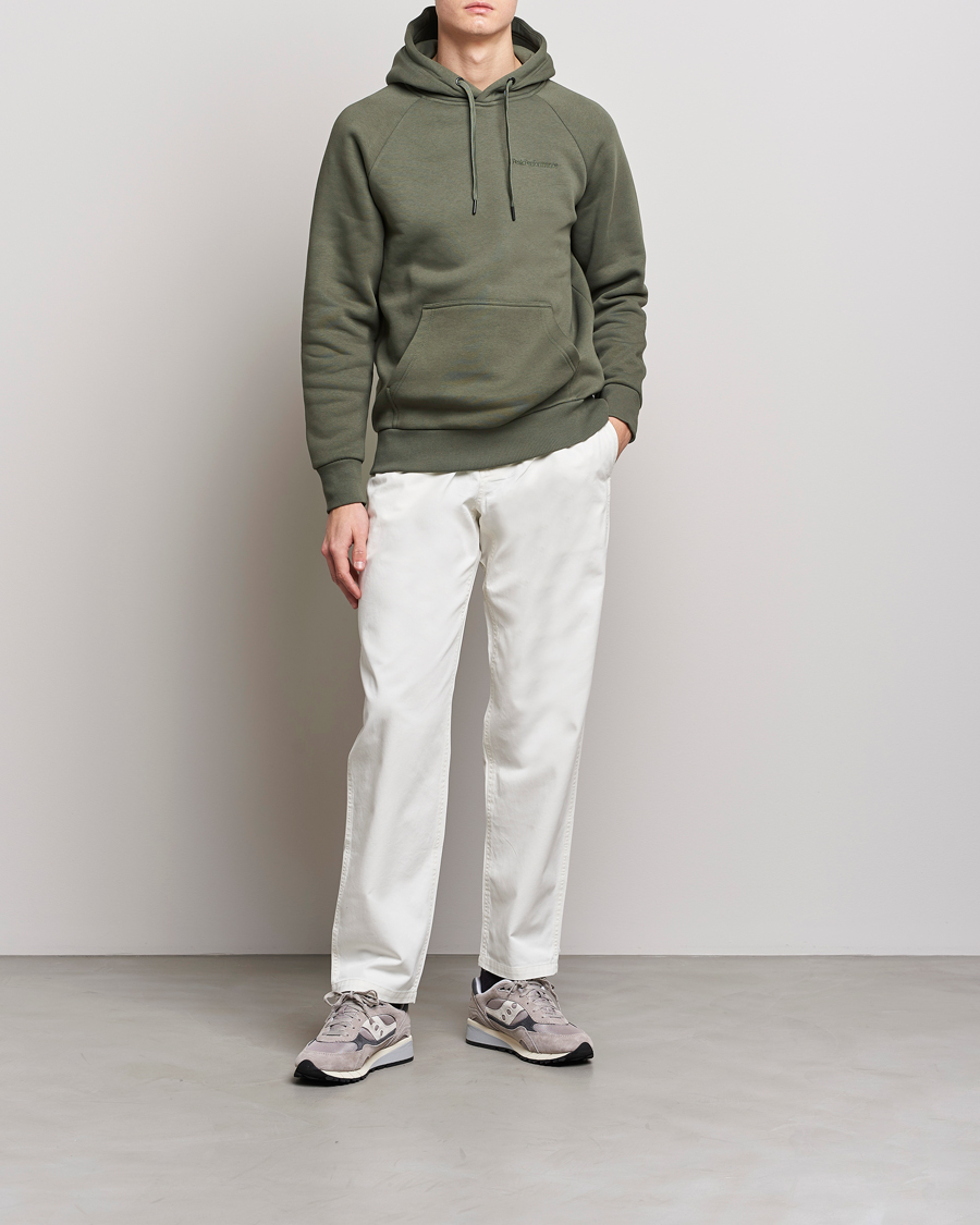 Homme | Pulls Et Tricots | Peak Performance | Original Small Logo Hood Pine Needel