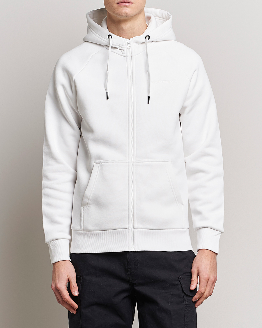 Homme | Pulls Et Tricots | Peak Performance | Original Small Logo Full Zip Off White