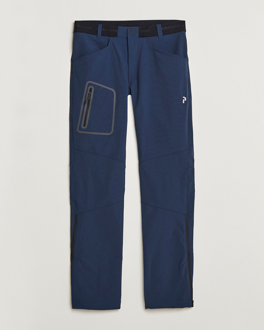 Homme | Pantalons | Peak Performance | Tech Light Woven Scale Pants Blue Shadow