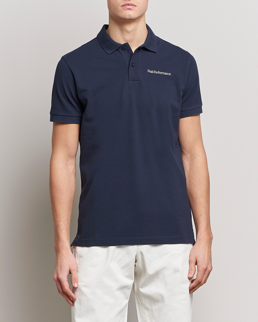 Homme | Polos | Peak Performance | Original Polo Blue Shadow