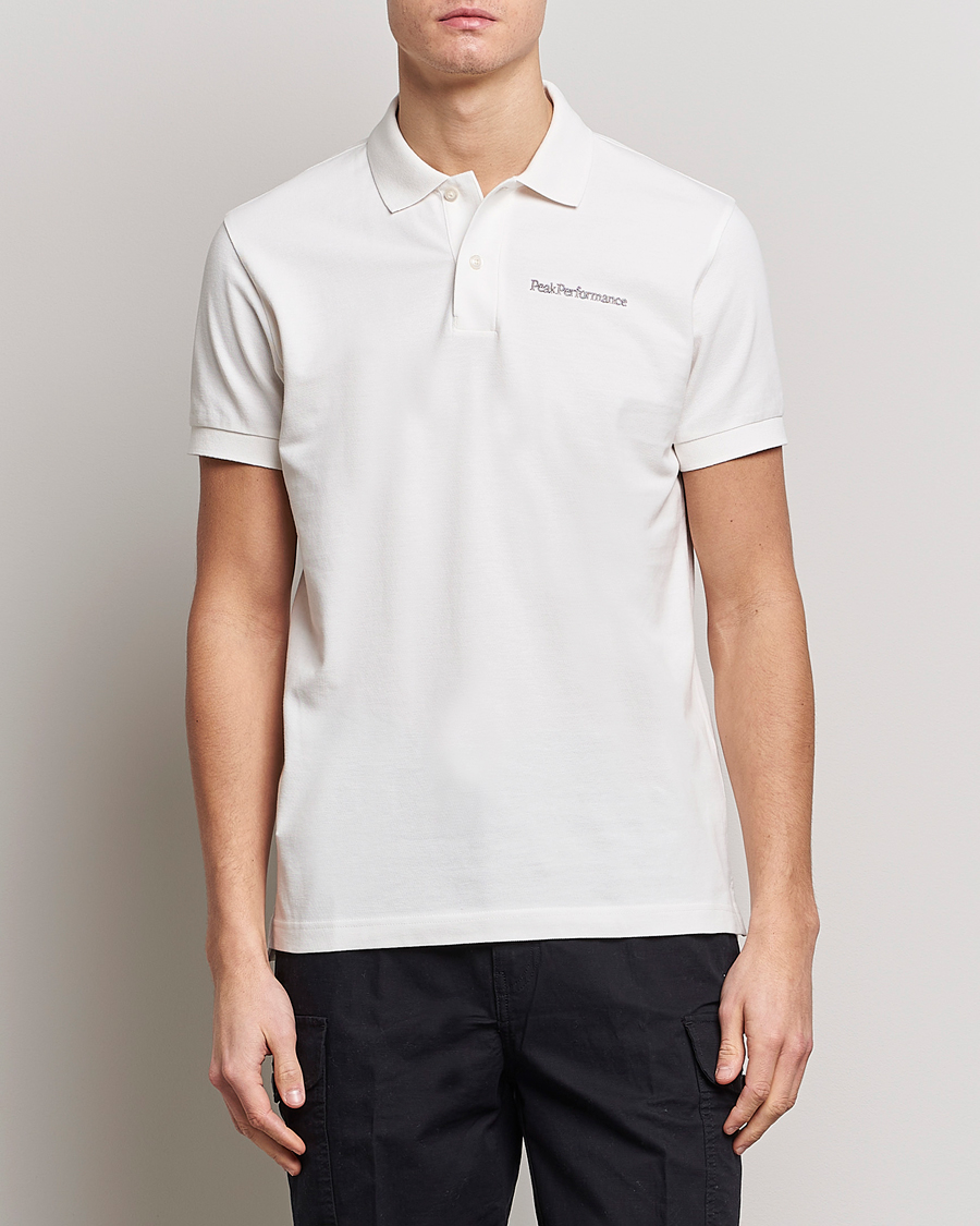 Homme | Polos | Peak Performance | Original Polo Off White